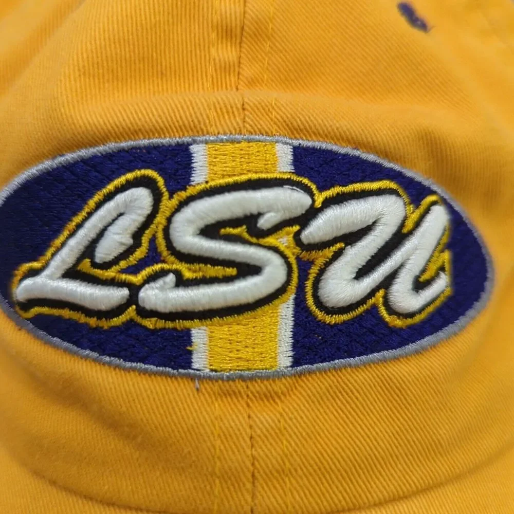 Zephyr LSU Tigers Yellow And Purple Baseball‎ Hat Adjustable Closure